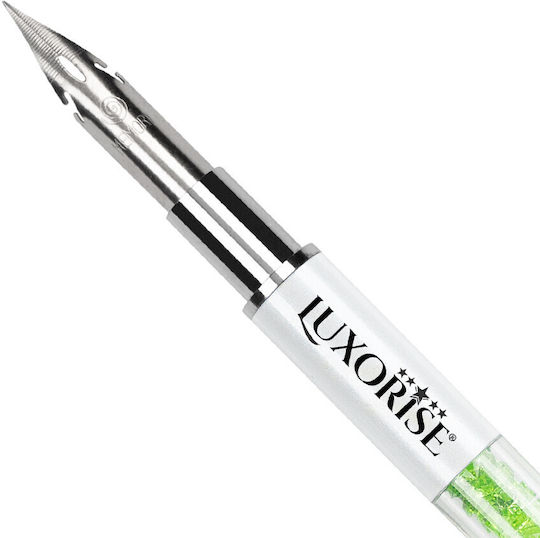 Pix Pentru Design Unghii Vopsea Unghii 5 Instrumente De Punctat Luxorise Cristal Verde