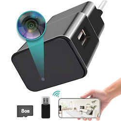 Cameră Spion Ascunsă În Încărcător Usb Wifi Card 8gb Full Hd 1080p Detectare Mișcare Aplicație Hdlivecam Vizualizare Live Înregistrare În Buclă Design Discret Cameră Spion Ascunsă În Încărcător Usb Wifi Card 8gb Full Hd 1080p Detectare Mișcare Aplicație Hdlivecam Vizualizare Live Înregistrare În Buclă Design Discret