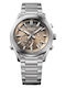 Casio Digital Men's Chronograph Watch Solar with Silver Metal Bracelet