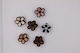 Azure Claw Clip Medium Color with Flower 1 Piece