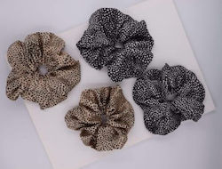 Azure Scrunchy Leopard XL 1 Piece