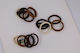 Azure Hair Elastic Brown Shades 4 Pieces