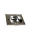 Chiuvetă Încastrabilă Inox 50x50cm Gri 301624528803