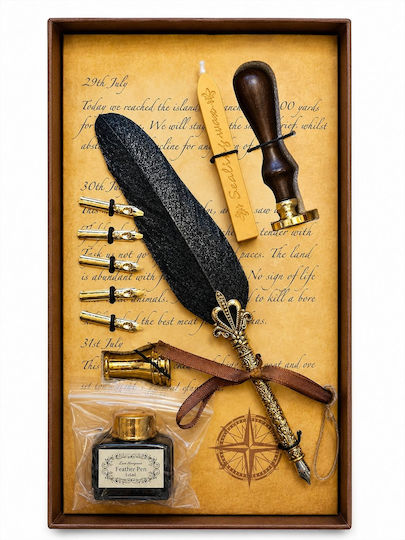 La Belle Maison Module Pană De Scris Caligrafie Gri D1872
