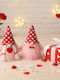 Alista Home Weihnachtsfiguren Textil 20 Cm 2 Verschiedene Designs