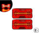 Led Tail Light Set Left Right Dynamic Running Indicator 12v 24v E-mark