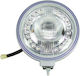 23cm 12v Universal Halogen Angel Eyes Function 20 Led Diodes Fog Light Spot Directed Light