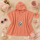 Kinder Strandponcho 2-4 Jahre Panda 55x110