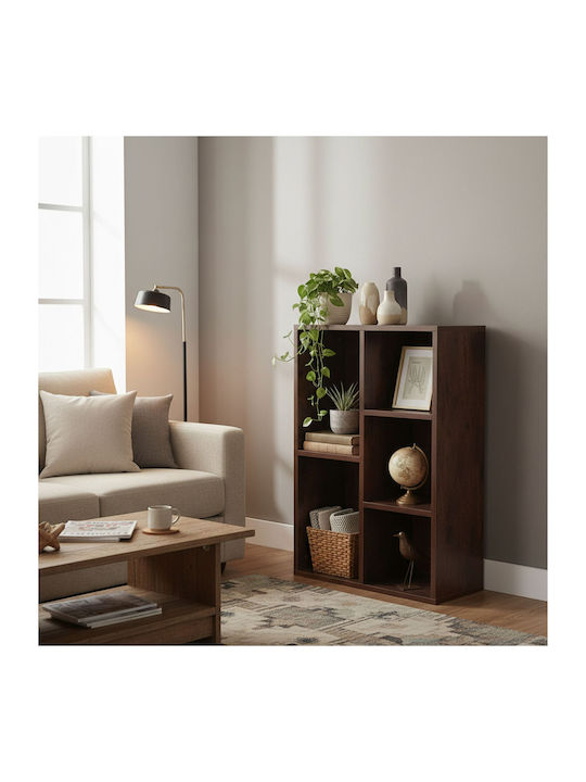 Bookcase Brown Color 50x24x80cm