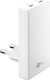 Goobay Încărcător Fără Cablu GaN cu 2 Porturi USB-C 65W Power Delivery Alb (75726)