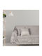 Xionoula Home Maze Zweisitzer-Sofa Überwurf Chenille 180x250cm Grau