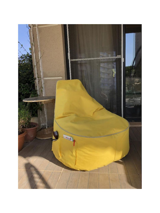 Πουφ Αχλάδι Αδιάβροχο Αχλάδι 40x60x70cm