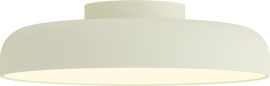 Sun Light Πλαφονιέρα Οροφής Μπεζ με Ενσωματωμένο LED
