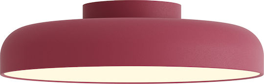 Sun Light Ceiling Light Red with Integrated LED