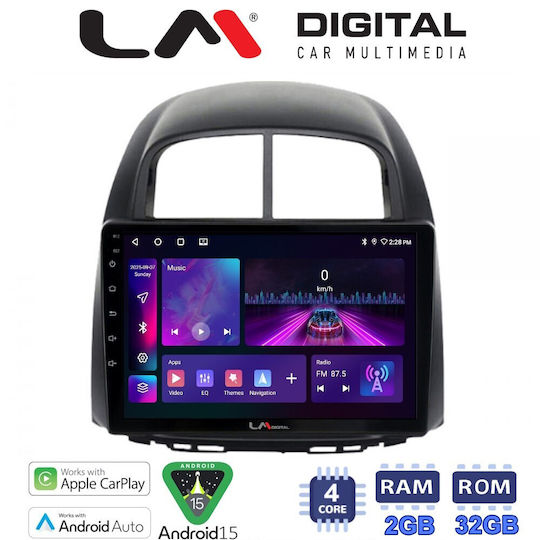 LM Digital Car Audio System for Daihatsu Sirion Subaru Justy 2005 Bluetooth USB WiFi GPS Apple CarPlay Android Auto