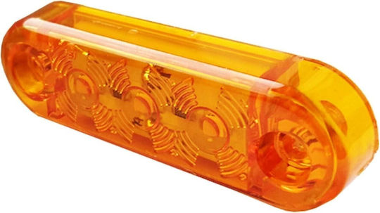 Маркер Fr0171 3 LED Жълти 12-24V 63мм