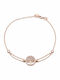 Ios Women's Bracelet in 9K Rose Gold with Zircon