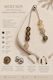 Kalliopi Silver Handmade Begleri Made of Stainless Steel with 12mm Rutilated Quartz Stone Length 25cm