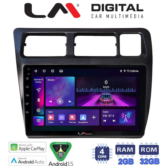 LM Digital Ηχοσύστημα Αυτοκινήτου για Toyota Corolla 1992 > 1997 (Bluetooth/USB/WiFi/GPS/Apple-Carplay/Android-Auto)