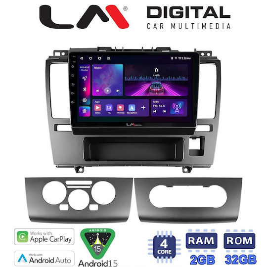 LM Digital Car Audio System for Nissan Tiida 2004 2012 Bluetooth USB Wi-Fi GPS Apple CarPlay Android Auto