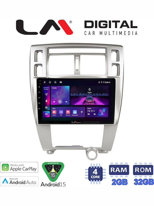 LM Digital Car Audio System for Hyundai Tucson 2004 to 2010 Bluetooth USB Wi-Fi GPS Apple CarPlay Android Auto