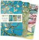 Flame Tree Set of 3 Ruled Notebooks