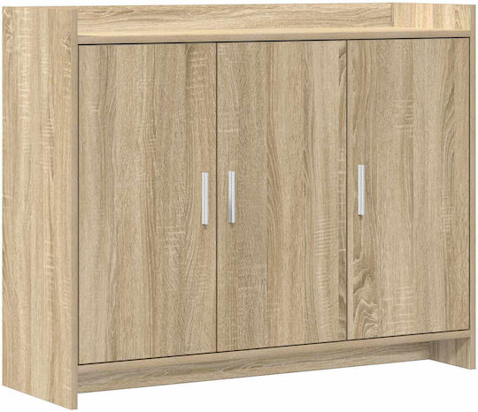 vidaXL Metallisches Aufbewahrungskabinett M98,5xB33xH80cm