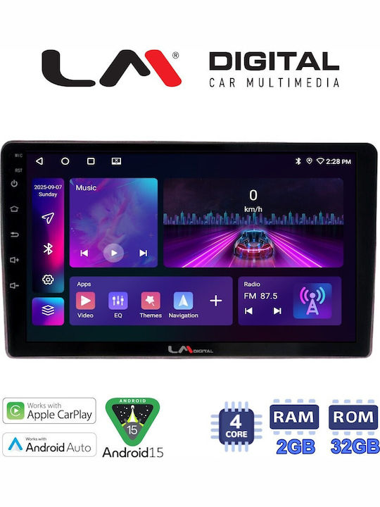 LM Digital Ηχοσύστημα Αυτοκινήτου για Alfa Romeo Alfa 159 2004-2011 (Bluetooth/USB/WiFi/GPS/Apple-Carplay/Android-Auto)