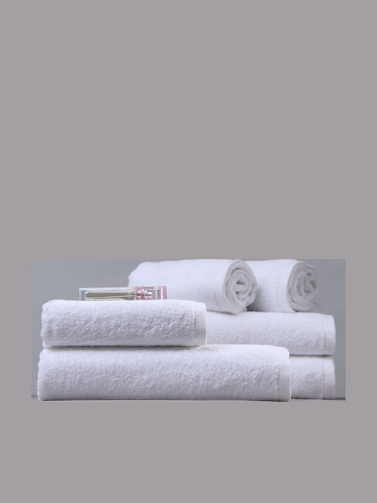 Xionoula Home Badehandtuch 70x140cm Weiß Gewicht 600gr/m²