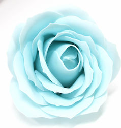 Soap Flower Baby Blue Lrg Rose Soap Flower Baby Blue Lrg Rose