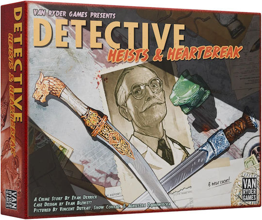 Επέκταση Παιχνιδιού Detective City Of Angels: Heists & Heartbreak 14+ Ετών (EN) Van Ryder Games