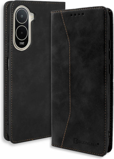 Bodycell Book Piele Artificială / Piele Neagră (Redmi A7 Pro)