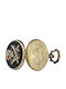 SP Souliotis Men's Pocket Watch Battery Black