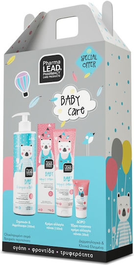 Pharmalead Shampoo Cleansing Cream Bubble Bath Conditioner and Cleansing Water with Chamomile 500ml