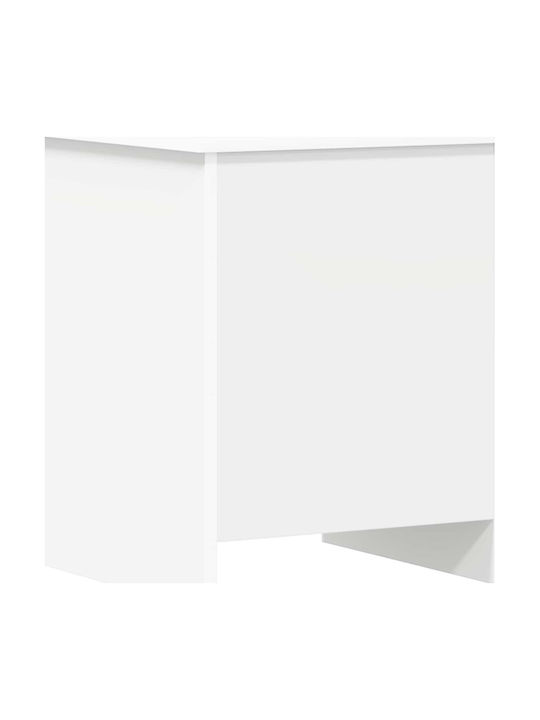 vidaXL Decorative Wooden Trunk White 40x40x50 cm