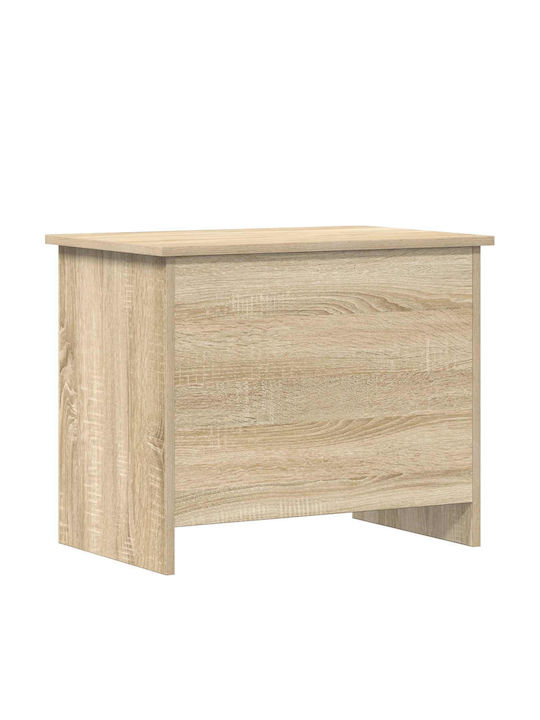 vidaXL Декоративно Дървено Кафяво Бауле 60x40x5...