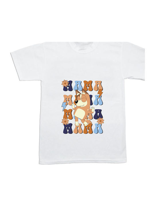 Kids T-Shirt White Bluey Bluey
