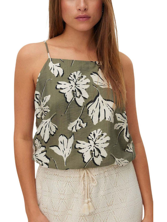 Vero Moda Women's Blouse Khaki