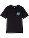 Γυναικείο T-shirt Πουά Μαύρο