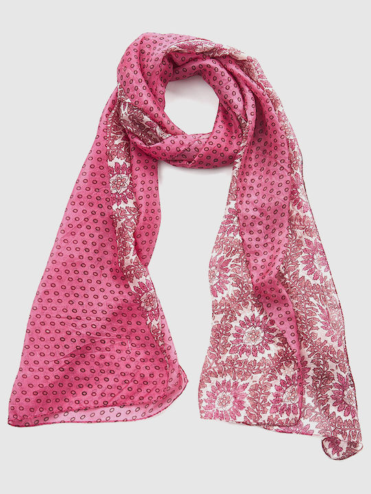 Verde Women's Silk Multicolour Shawl