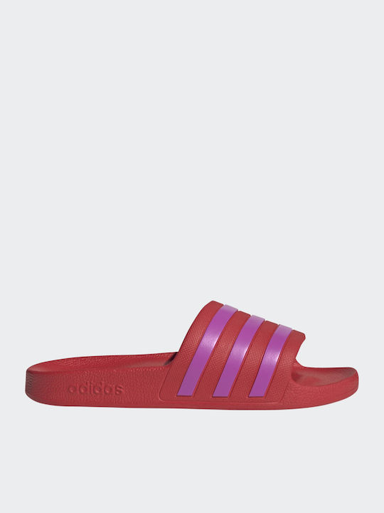 Adilette Σαγιονάρες σε Κόκκινο Χρώμα