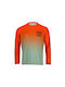 Kenny Kinder Lange Ärmel Fahrradtrikot Berg Orange
