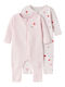 Name It Set Baby-Strampler Pink Herz