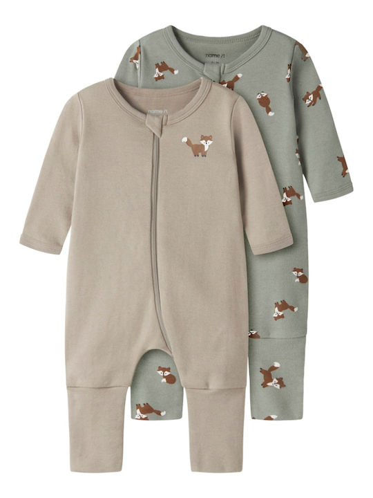Name It Set Baby-Strampler Fox