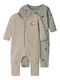 Name It Set Baby-Strampler Fox