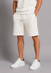 Karl Lagerfeld Αθλητική Ανδρική Βερμούδα Relaxed Fit Off White Karl Lagerfeld Αθλητική Ανδρική Βερμούδα Relaxed Fit Off White