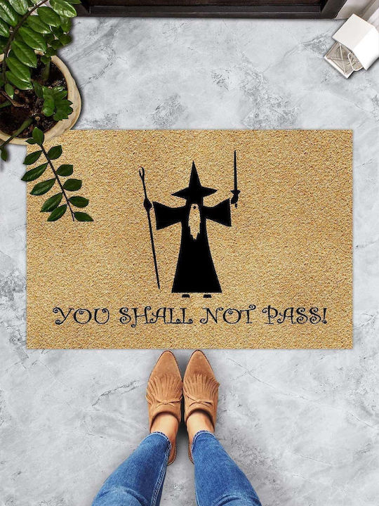 SteweHome Non-Slip Orange Doormat 70x45cm