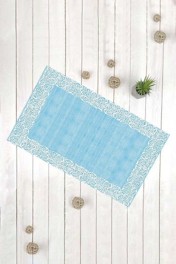 SteweHome Rutschfeste Eingangsmatte Blau 45x70cm