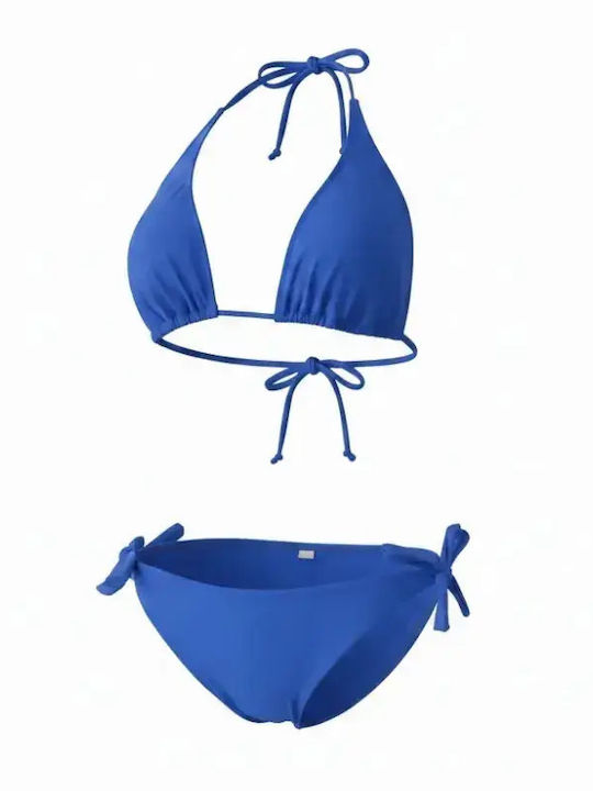 Bikini Set Triangle Blue Roua