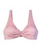 Top Bikini Top With Padding Pink